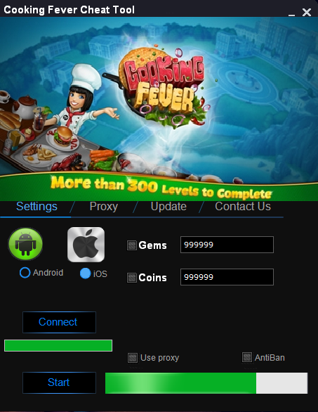cooking fever hack pc